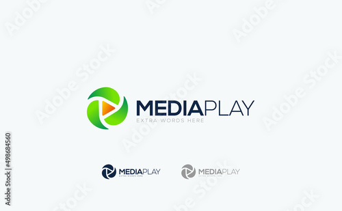 An excellent logo which is usable for multimedia, music, play, player, sound, video, apps company.