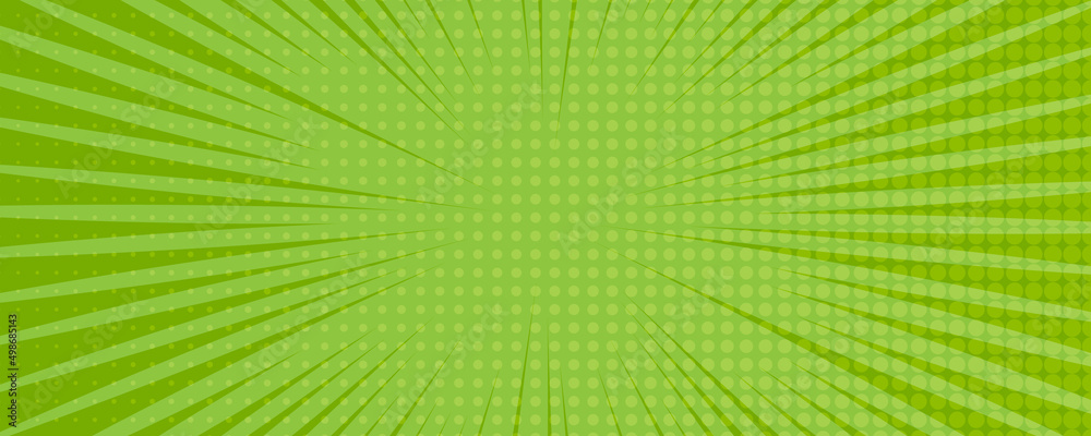 Obraz premium Colorful comic book background in pop art style