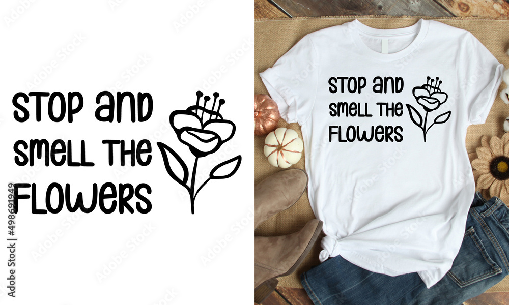 Flowers T Shirt Vector Designs & More Merch