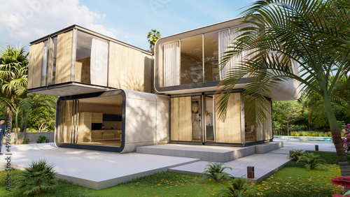 Stylish contemporary house