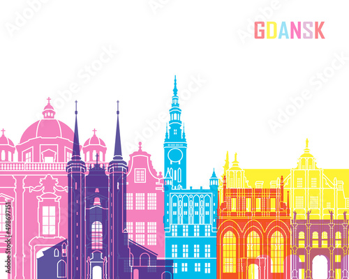 Gdansk skyline pop