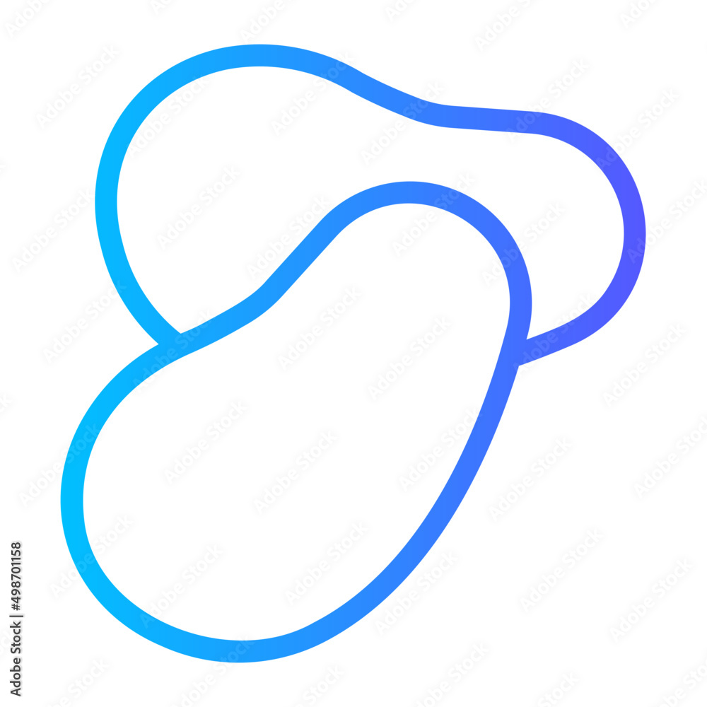 potatoes gradient icon potatoes gradient icon
