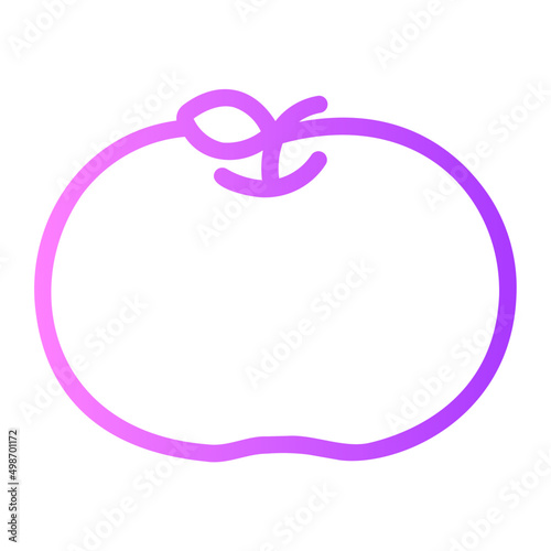 tangerine gradient icon