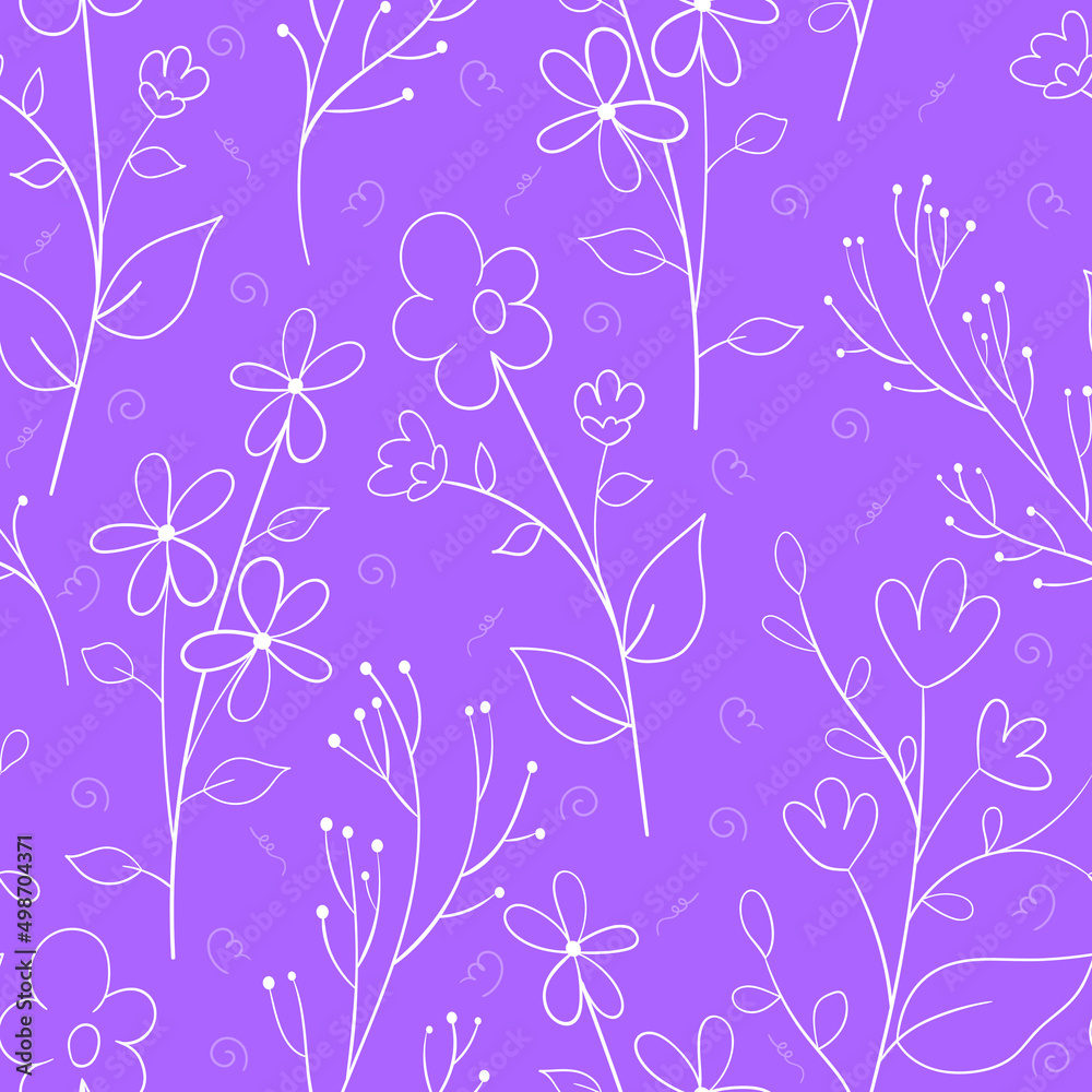 New seamless pattern with flowers for design. Small colorful multicolor flowers. EPS, vector, illustration, light background. New seamless pattern with flowers for design. Small colorful multicolor flowers. EPS, vector, illustration, light background.
