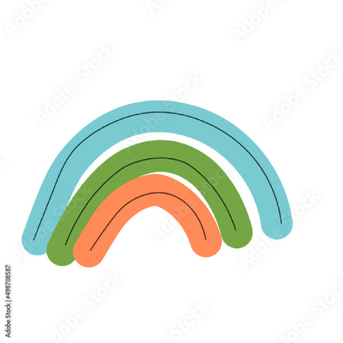 Rainbow colorful