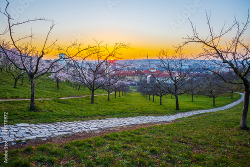 Photography Petřínské sady is the collective name for the park on the north-eastern slope of