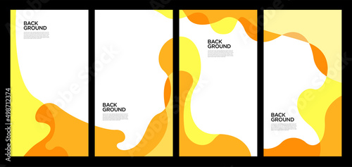 Vector Illustration colorful liquid and fluid abstract for banner template
