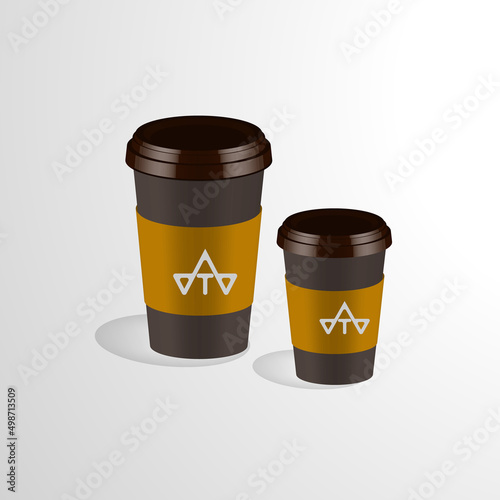 3d coffe cup