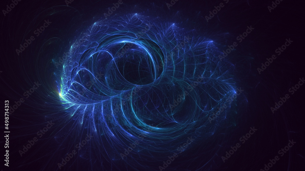 3D rendering abstract colorful fractal light background 3D rendering abstract colorful fractal light background