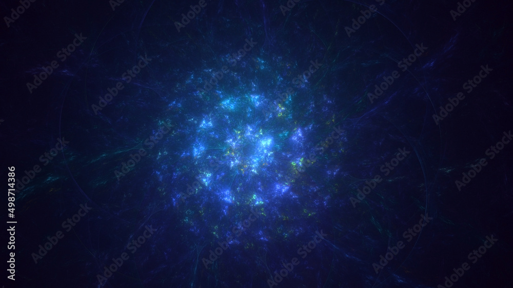 3D rendering abstract circle light background 3D rendering abstract circle light background
