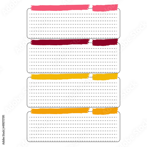 To do list, planner pages, bullet journal