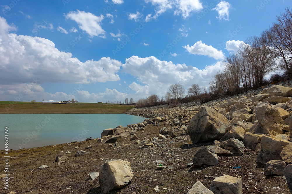 decrease in the water levels of the dams as a result of drought, the consequences of drought are drought,