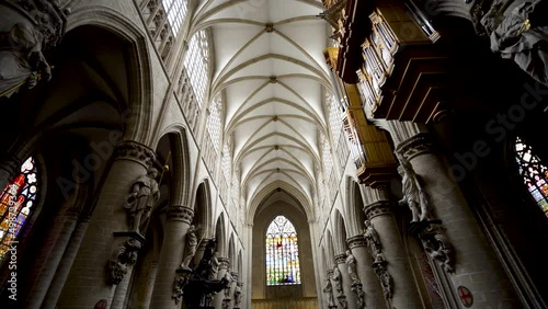 St. Michael and St. Gudula in Brussels photo