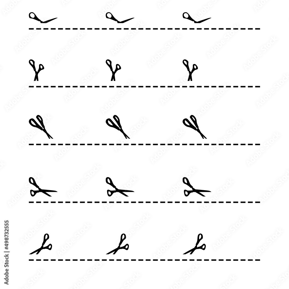 Set of Cut Here Instruction Designs
Set of Cut Here Instruction Designs