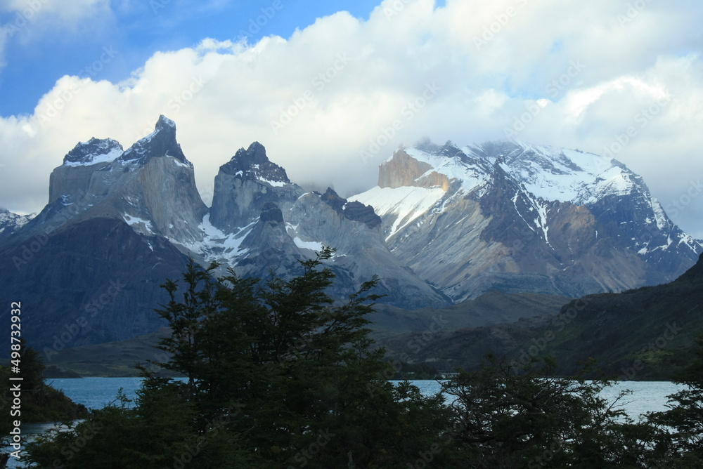 Chilean Patagonia landscape, Torres del paine