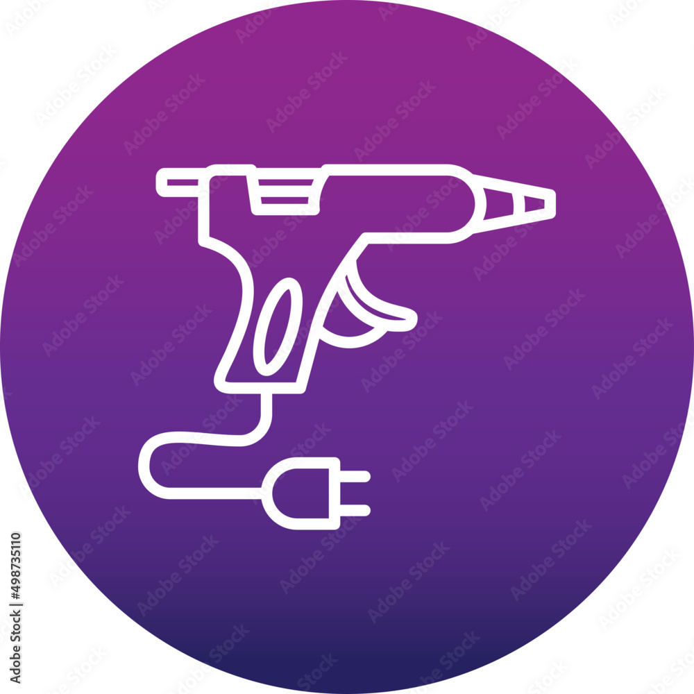 Glue Gun Icon