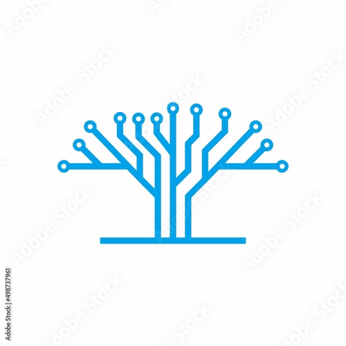 tech tree logo design.data technology logo. technology tree .techtree.tree logo design.techonology