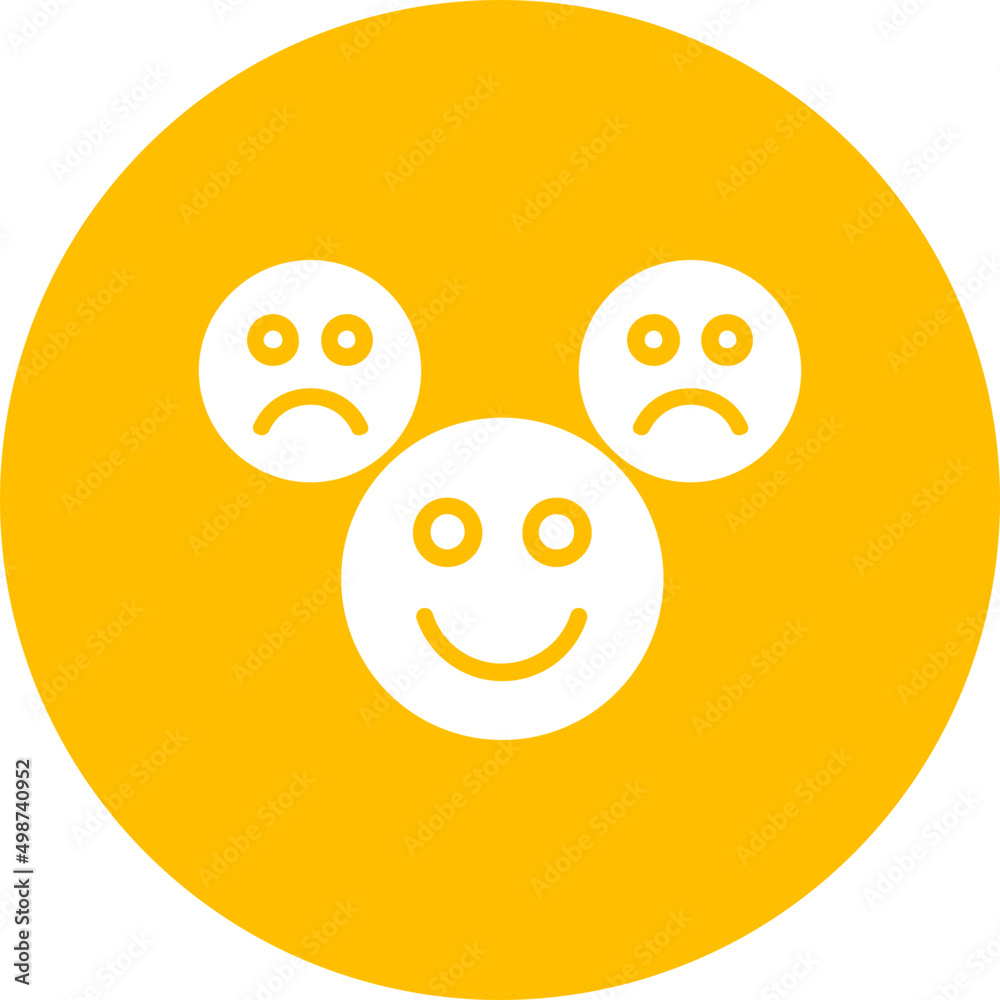 Fototapeta premium Reaction Icon