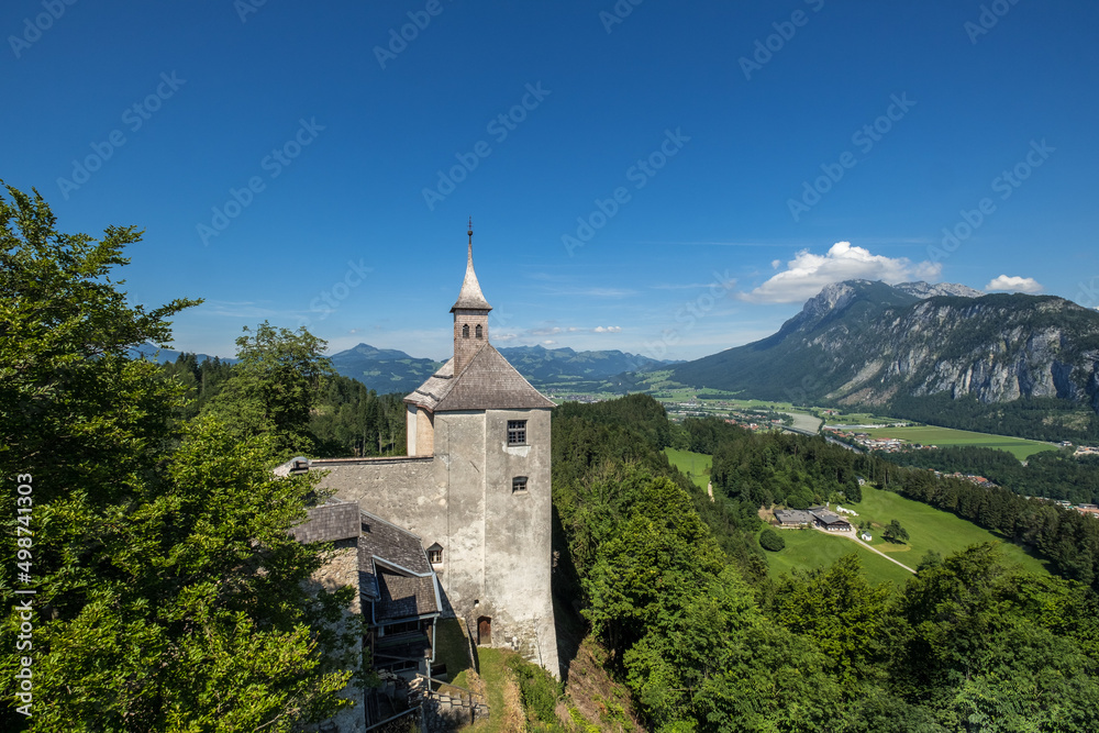 Church on the edge, Austria