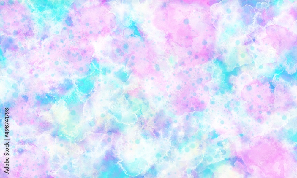 Abstract hand painted watercolor background