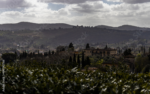 Tuscany countryside photo