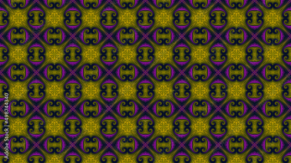 abstraction repeaters pattern. circular and square elastic elements. multi-tone background. texture.