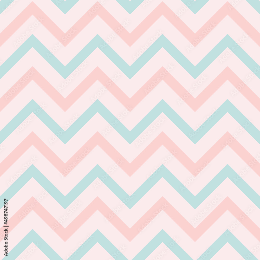 Zigzag vector pattern, pink and blue abstract geometric chevron background Zigzag vector pattern, pink and blue abstract geometric chevron background