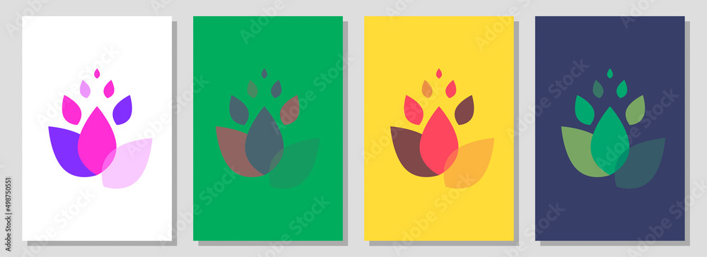 Set of minimal posters with abstract organic shapes composition in trendy contemporary collage style Set of minimal posters with abstract organic shapes composition in trendy contemporary collage style