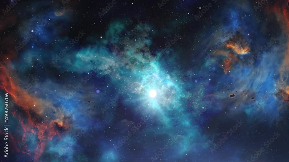 Space flight to nebula in deep universe , 4k universe Space flight to nebula in deep universe , 4k universe