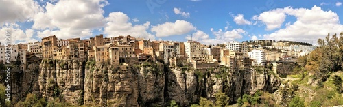View of Constantine city on the cliff, Algeria photo