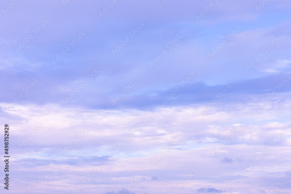 Blue cloudy sky. Sky background gradient, bright and enjoy your look with refreshing sky.