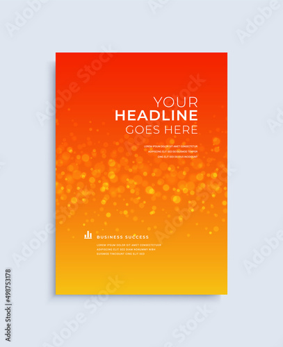 Modern abstract cover design template. Vector illustration Eps 10.