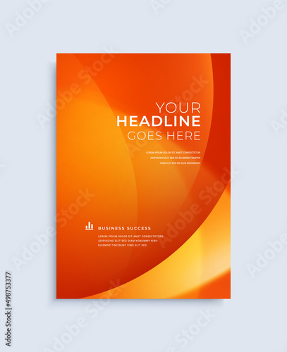 Modern abstract cover design template. Vector illustration Eps 10.