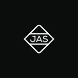 JAS 3 letter design for logo and icon.JAS monogram logo.vector illustration.
