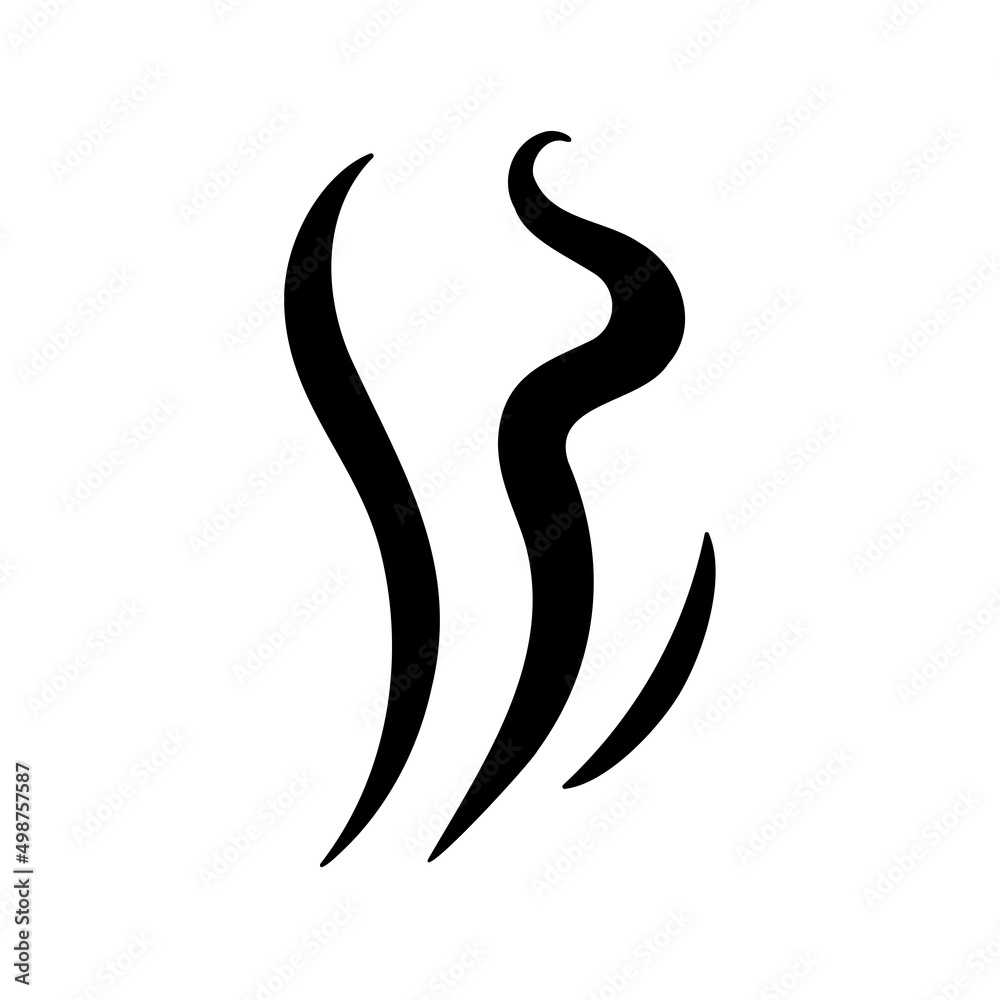 Smoke lines. Hot vapors that evaporate from food and beverages. Smoke lines. Hot vapors that evaporate from food and beverages.
