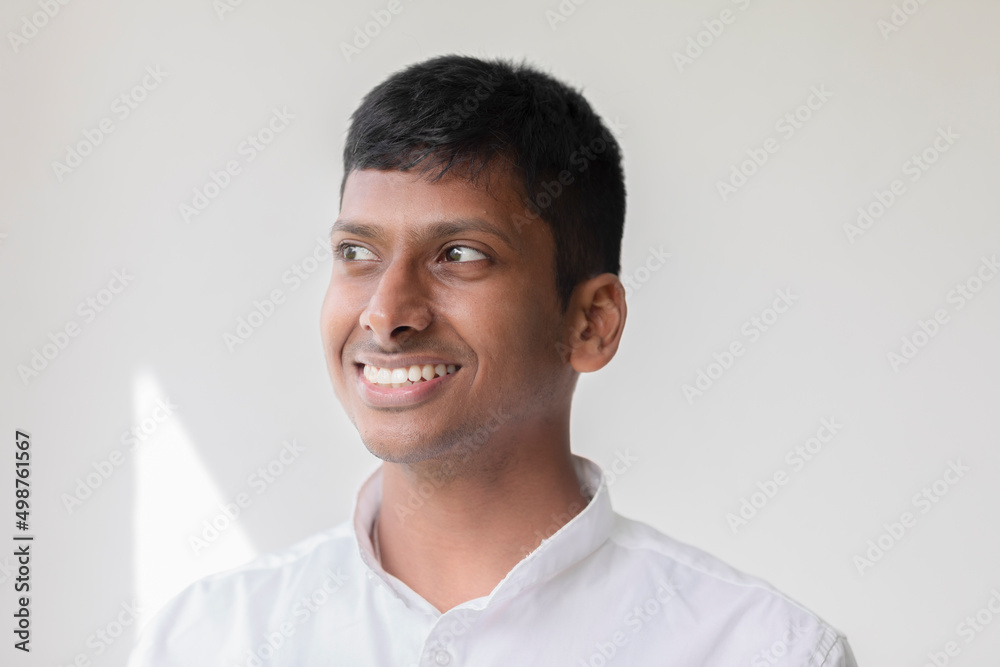 Portrait junger Mann aus Indien Portrait junger Mann aus Indien