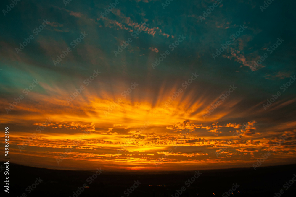Obraz premium Por do sol