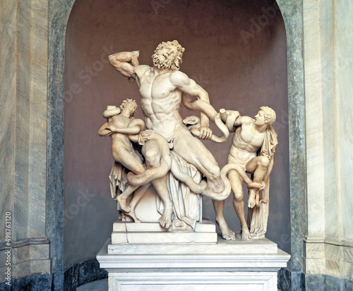 Gruppo del Laoconte, Laocoön by Agesandro, Atenodoro and Polidoro from Rhodes