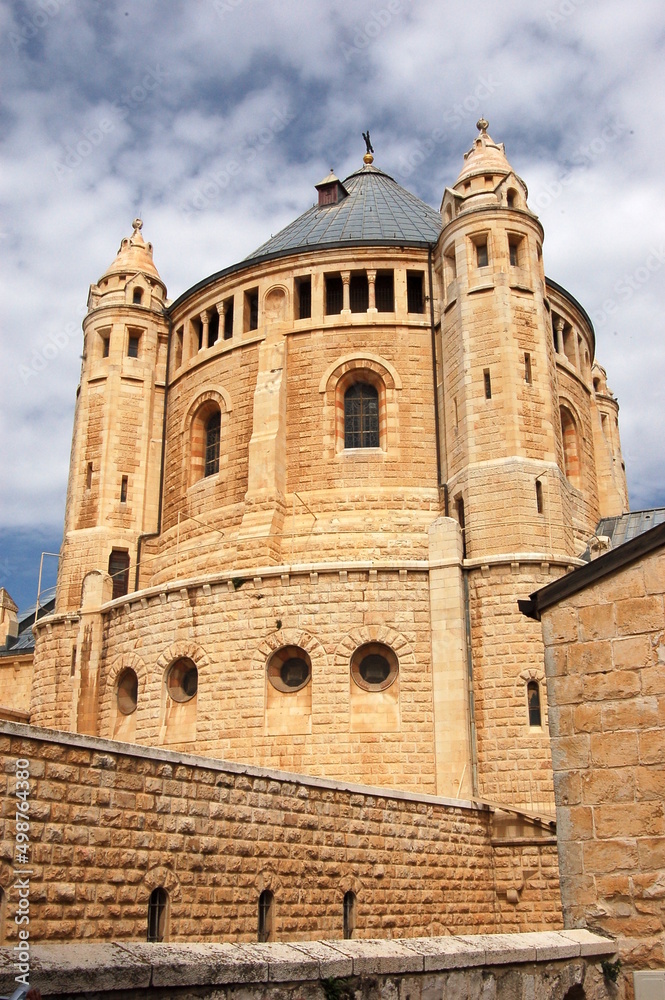 Jerusalem orthodox church castle stone 