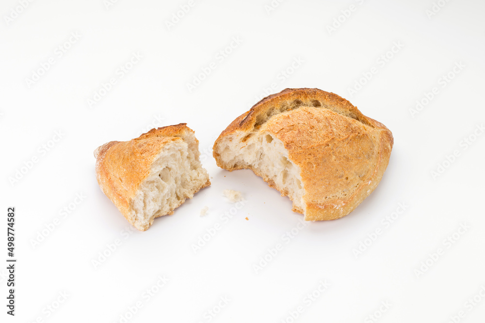 Broken wheat bread