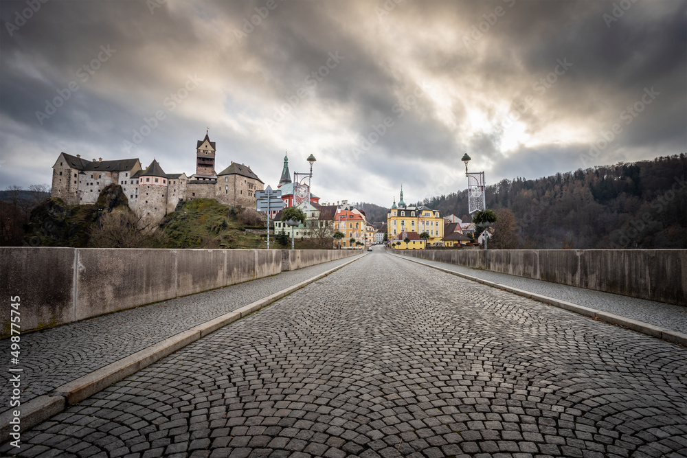 Obraz premium Castle Loket