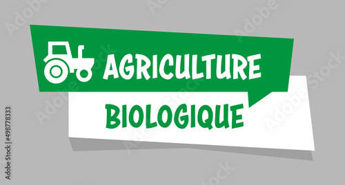 Logo agriculture biologique.
