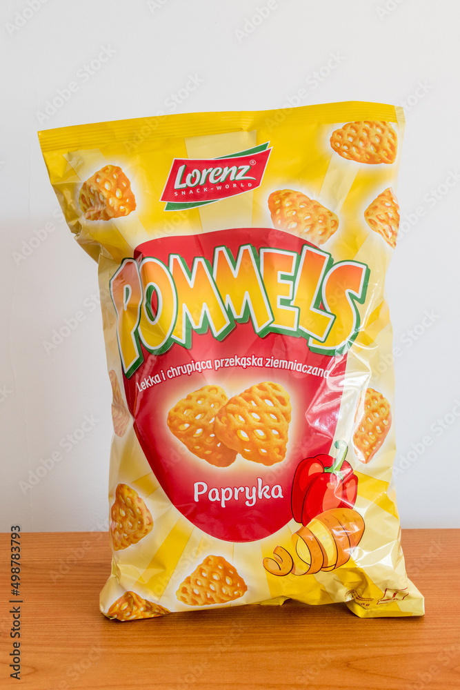 Pruszcz Gdanski, Poland April 10, 2022 Lorenz Pommels paprika