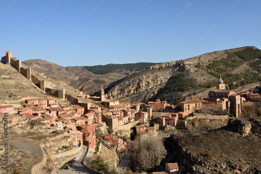 Obraz premium Albarracin, Teruel province, Aragon, Spain