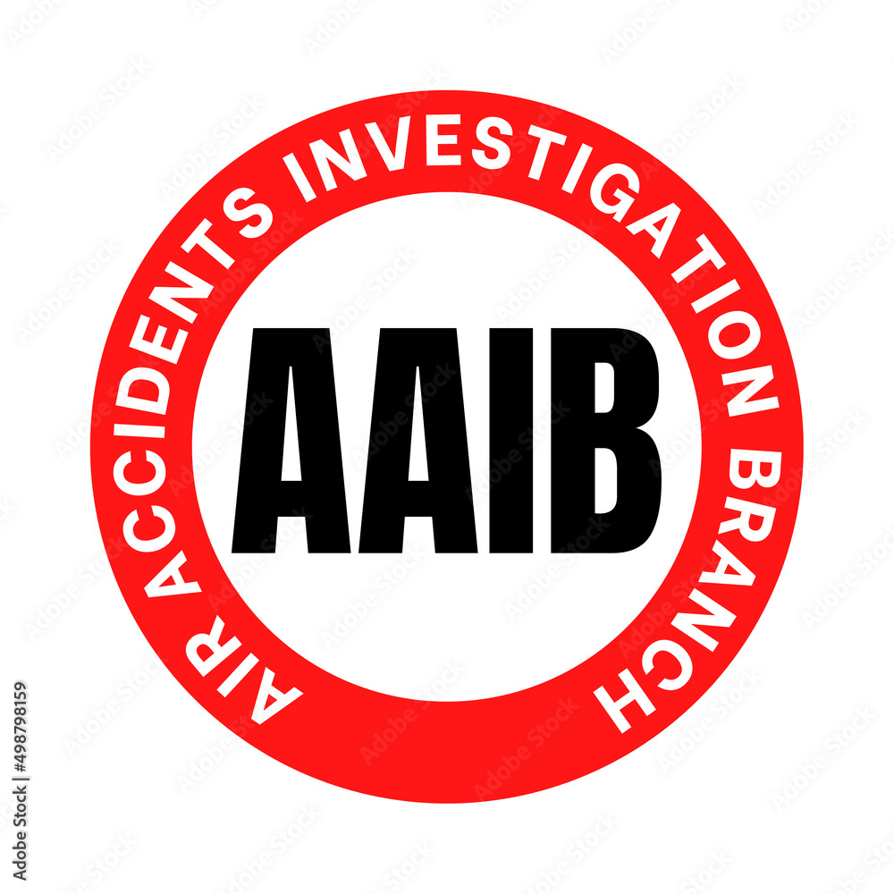 Air accidents investigation branch symbol icon in United Kingdom
