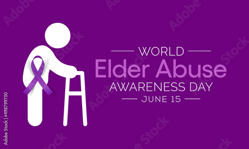 World Elder abuse awareness day is observed every year on June 15, It represents the one day in the year when the world voices its opposition to the suffering inflicted to some of our older generation