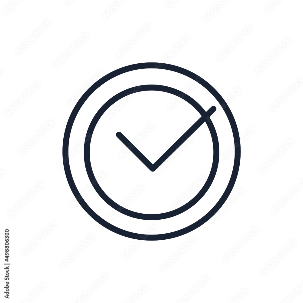 Check icons symbol vector elements for infographic web Check icons symbol vector elements for infographic web
