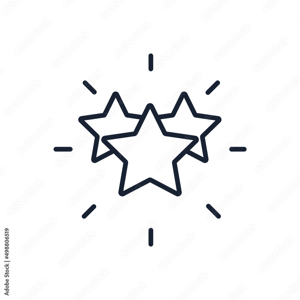 Stars icons symbol vector elements for infographic web Stars icons symbol vector elements for infographic web