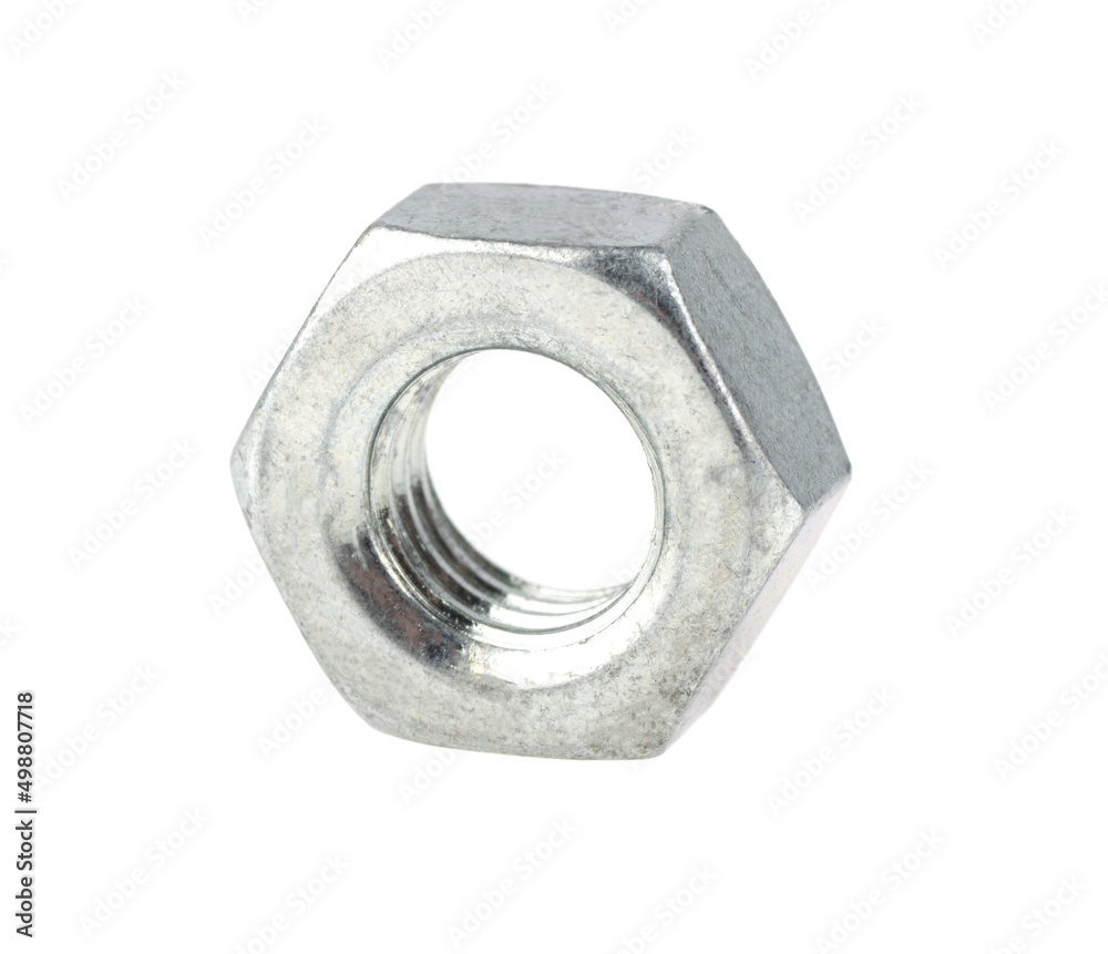 metal nut isolated on white background metal nut isolated on white background