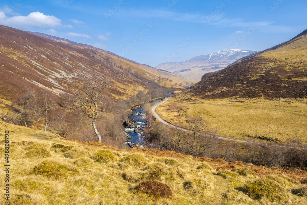 Glen Tilt is a special valley in the Cairngorms of Scotland.